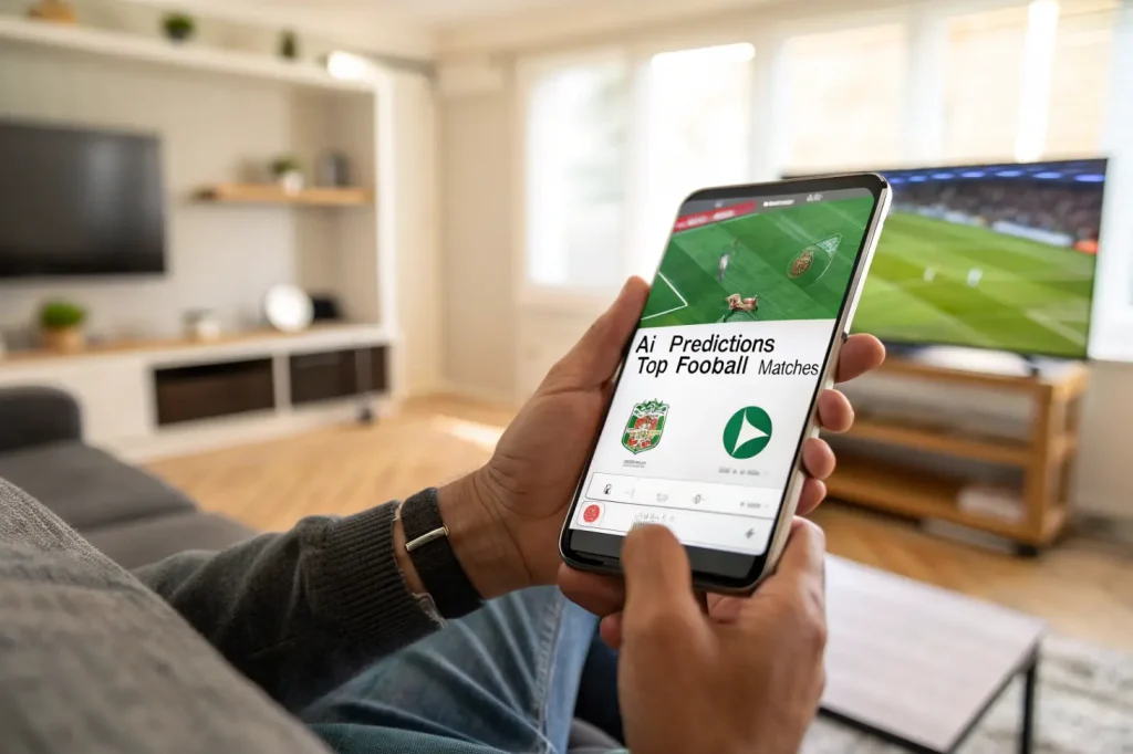 AI-прогнозы на топ-матчи чемпионатов: где искать и как использовать