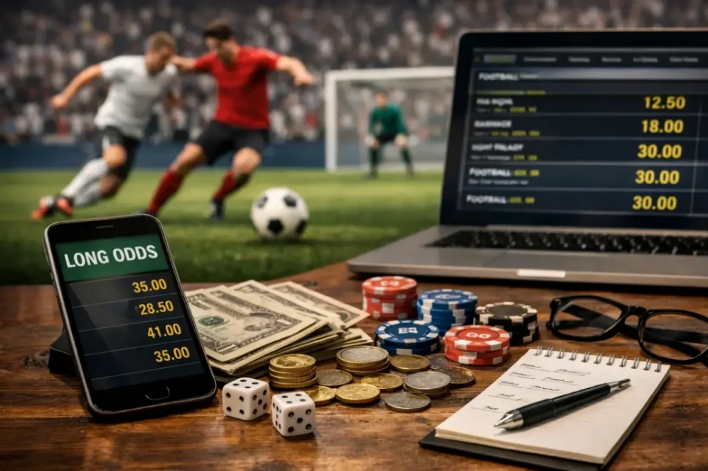 Длинные коэффициенты в футболе: риск или стратегия